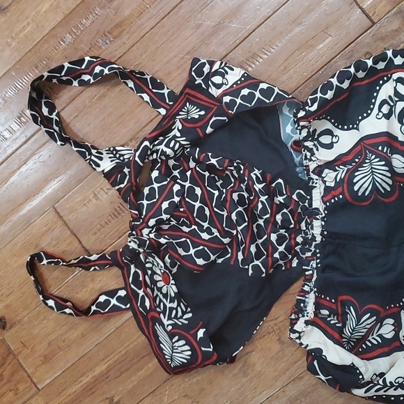 FARM Rio Macacao Cropped Passion scarf Jumpsuit - Picture 5 of 8